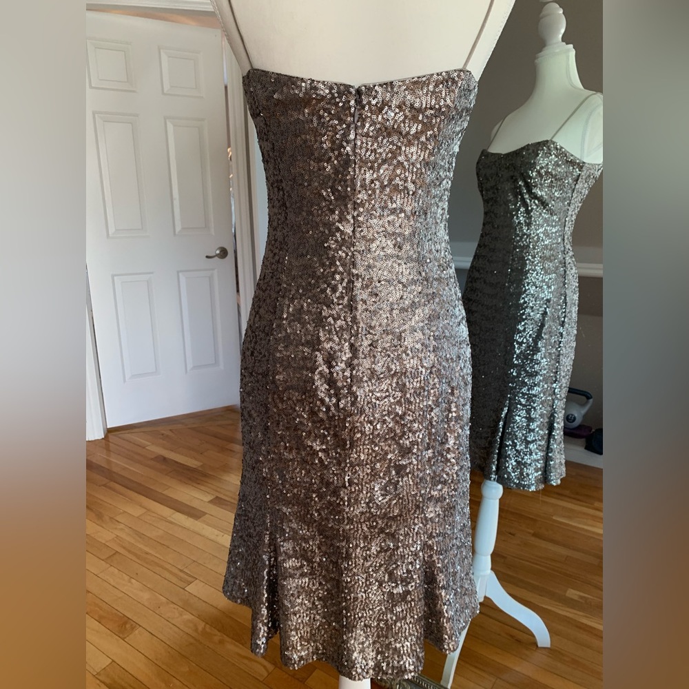 Sequin wiggle dress